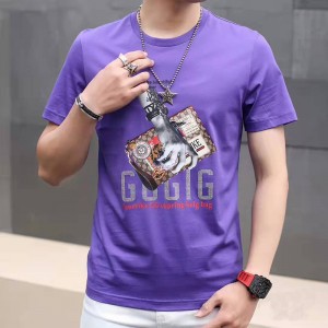 Digital strikket T-shirt